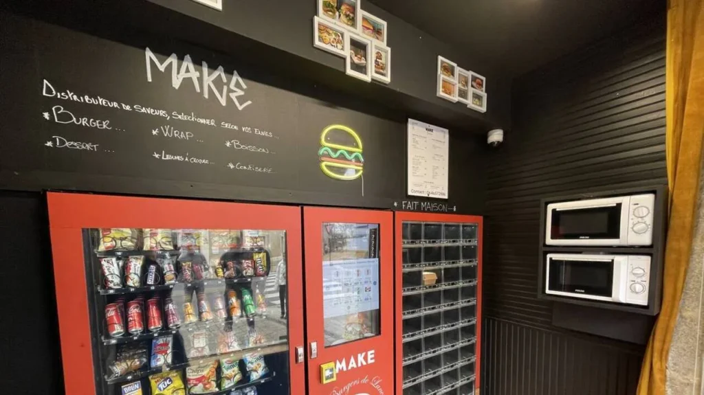 distributeur burger Distributeur de burger : la révolution du fast-food sans contact ?