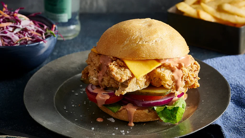 sauce pour burger au poulet 