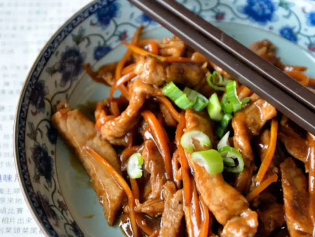 recette émincé de porc asiatique