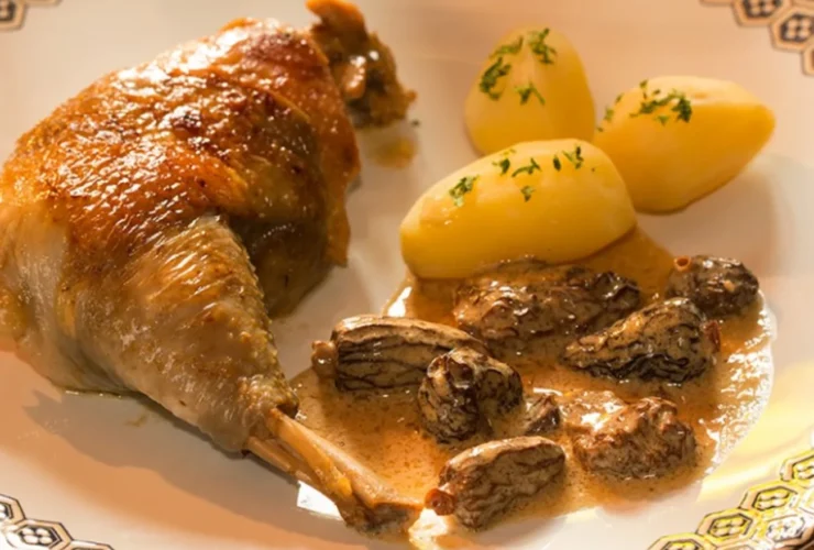 cuire poulet vin jaune la veille