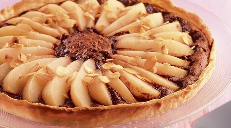 tarte poire chocolat cyril lignac