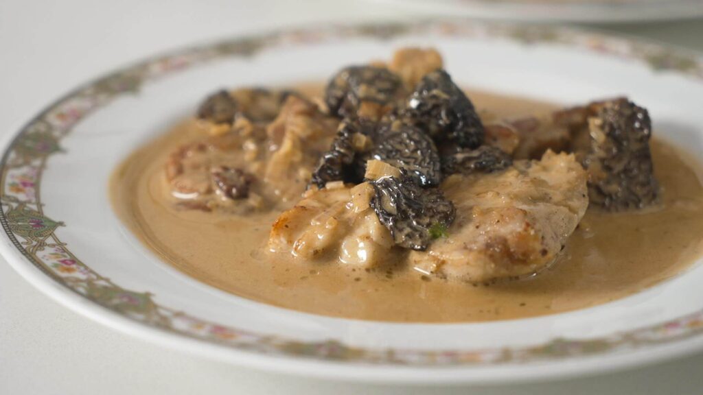quel accompagnement avec des ris de veau morilles