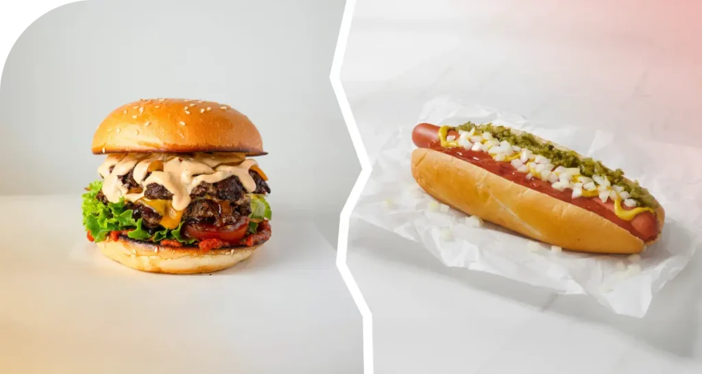Hot-dog : le guide des accompagnements incontournables (ou presque !) 4 Burger vs Hotdog Hot-dog : le guide des accompagnements incontournables (ou presque !)