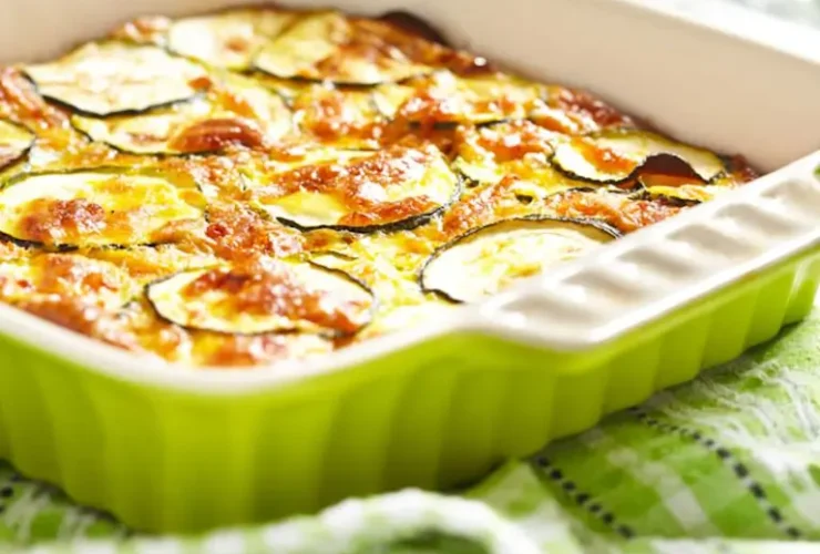 gratin de courgettes sans oeufs