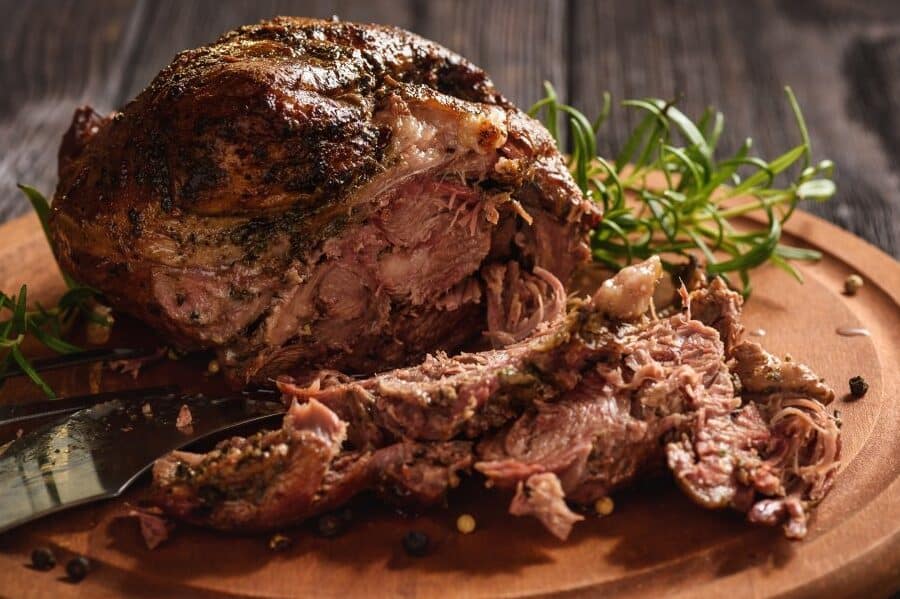 épaule d'agneau cuisson lente