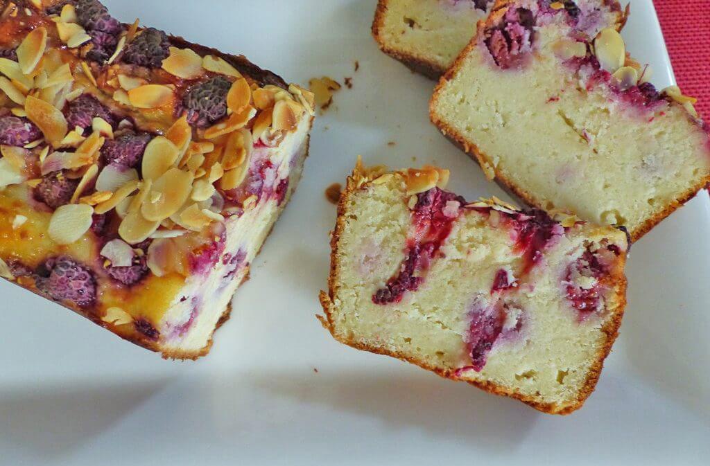 recette cake aux framboise