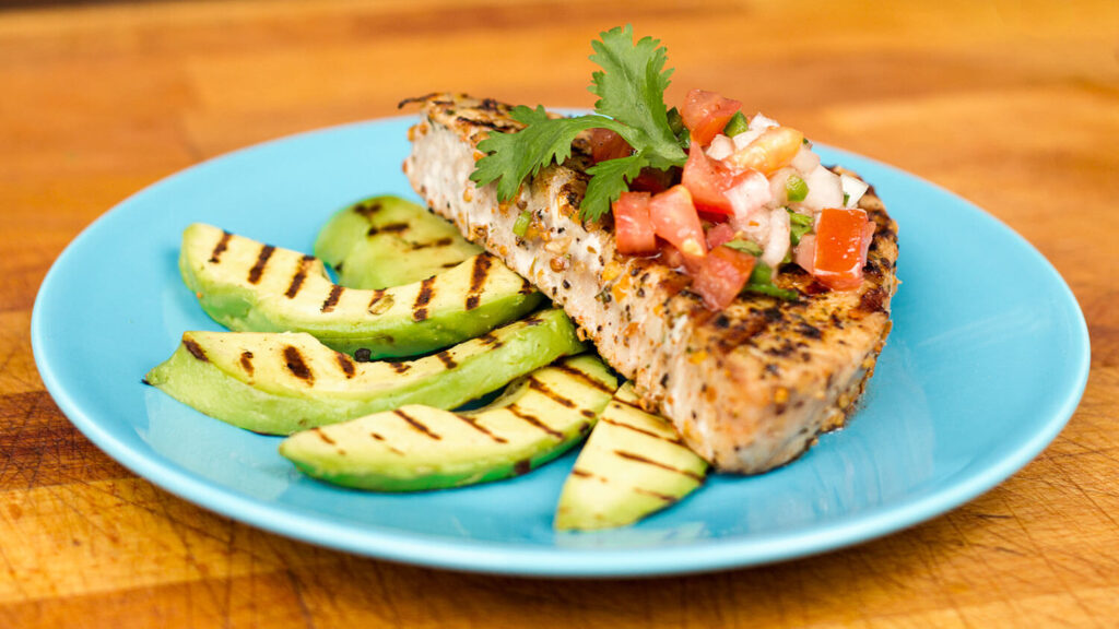 steak de thon accompagnement légumes