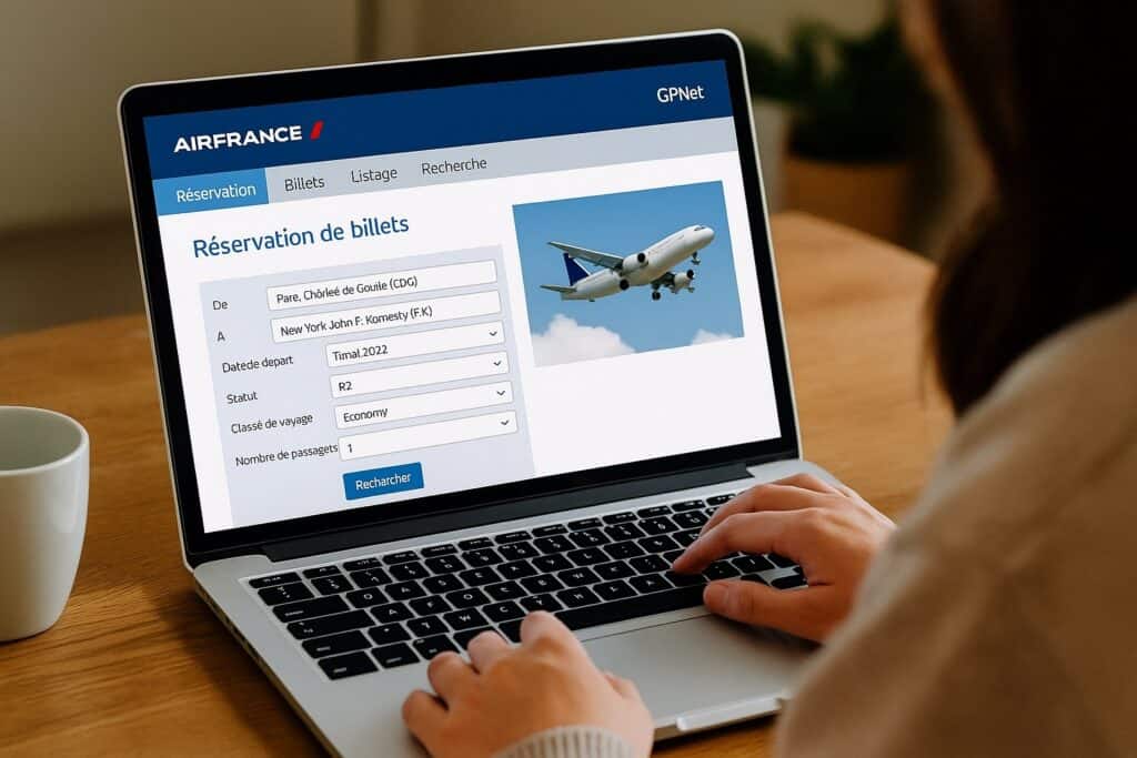 GPNet Air France : tout comprendre pour voyager malin avec vos droits 4 comment reserver un aller retour sur gpnet