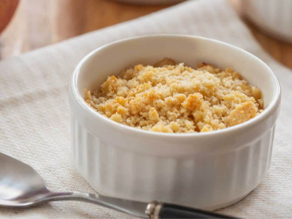 Crumble sans beurre : toutes les variantes légères et gourmandes 2 crumble sans beurre Crumble sans beurre : toutes les variantes légères et gourmandes