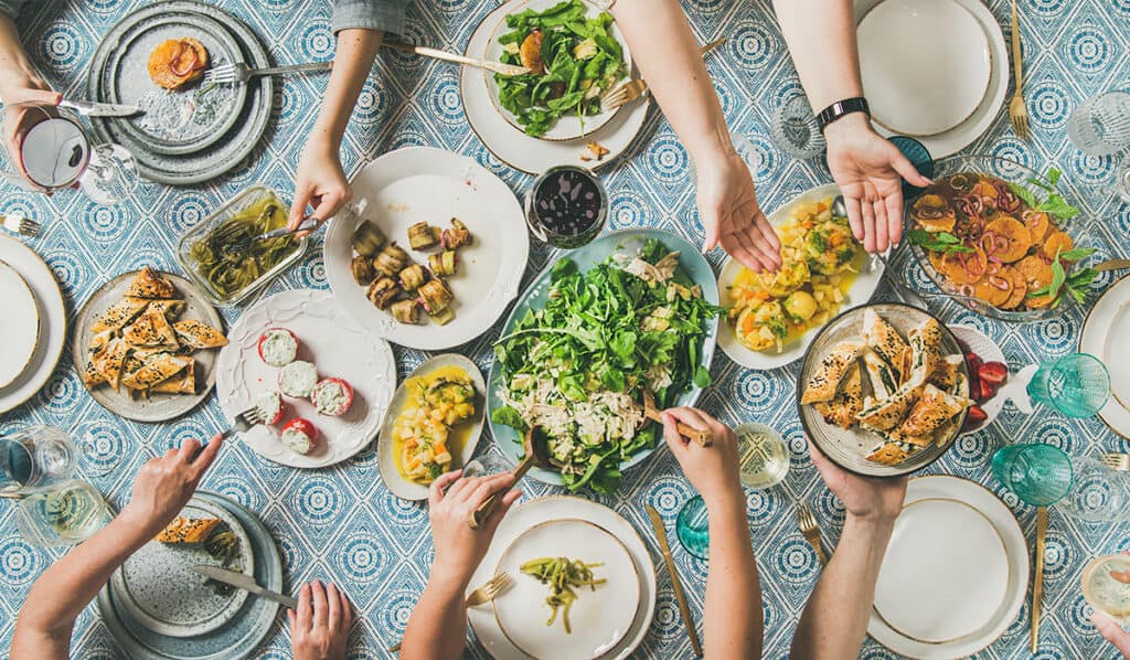 plat familial pour 10 personnes pas cher