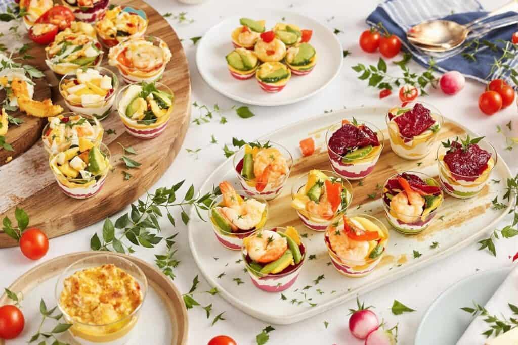 préparer apéro dinatoire en avance