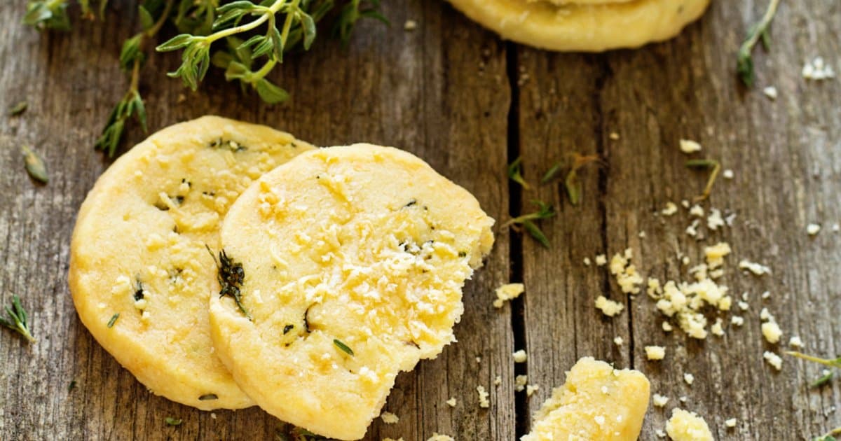 sablés au parmesan