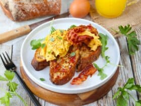 pain perdu salé recette