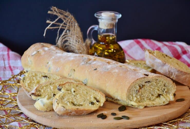 recette pain aux olives