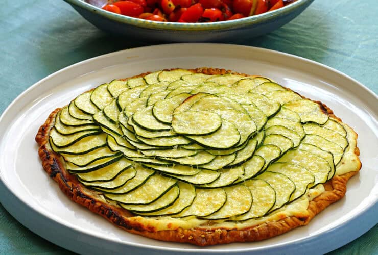 tarte tatin courgette