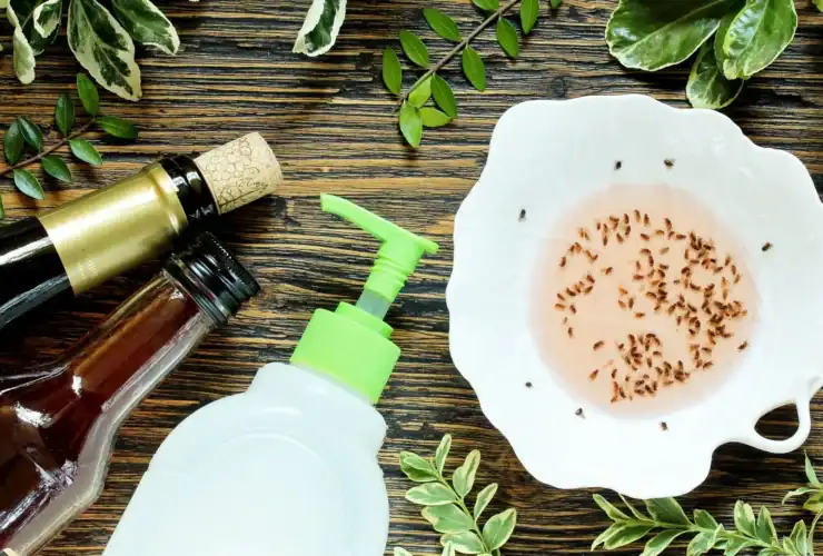 vinaigre de cidre moucheron