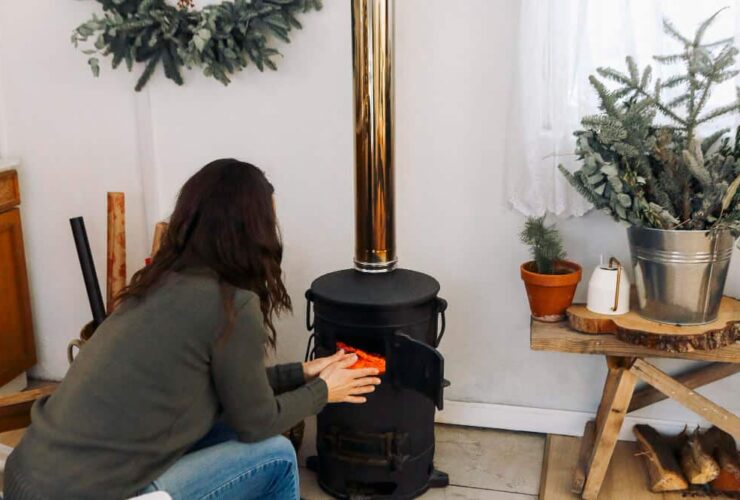 poêle à pellet fumée dans la maison