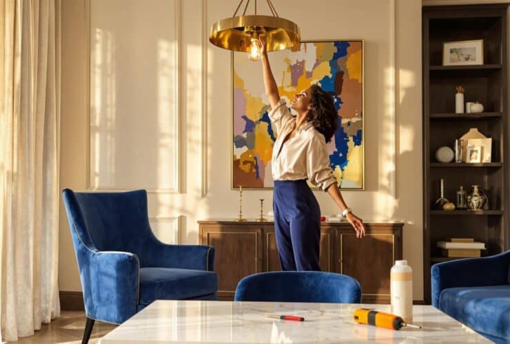 ampoule qui s'éteint et se rallume