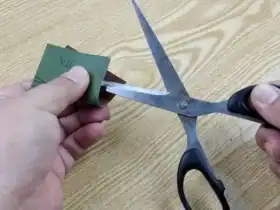 comment aiguiser ciseaux