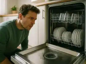 lave vaisselle se remplit d'eau à l'arret