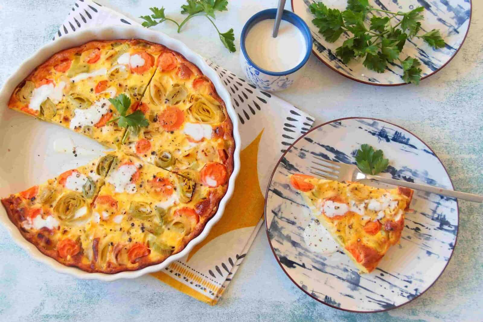 quiche sans fond de pate