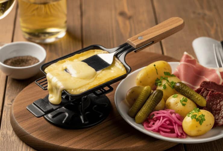 raclette quantité charcuterie