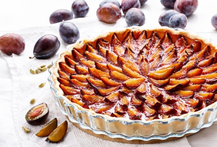 tarte au quetsche alsacienne
