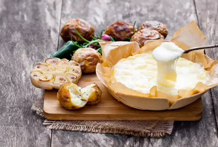 accompagnement camembert au four