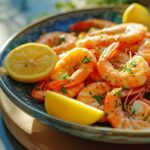 crevettes marinées froides apéro