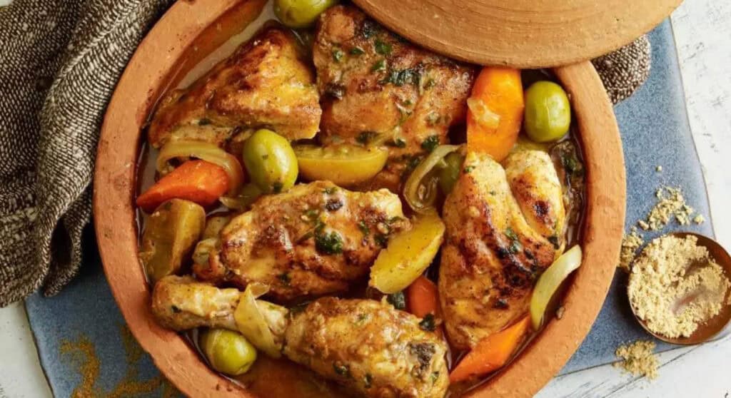 tajine de poulet recette maroc