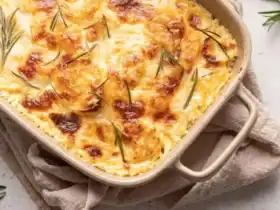 Gratin dauphinois au lait sans crème