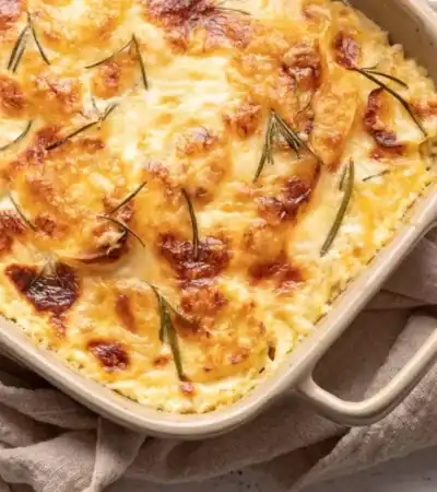 Gratin dauphinois au lait sans crème