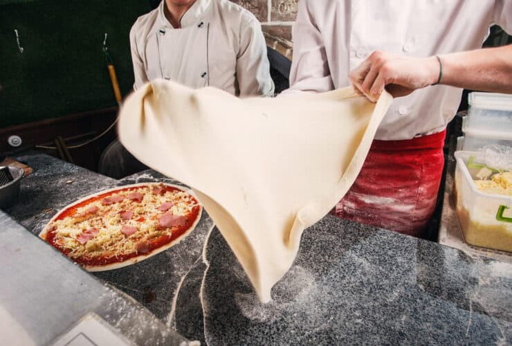 Poids d'une pizza