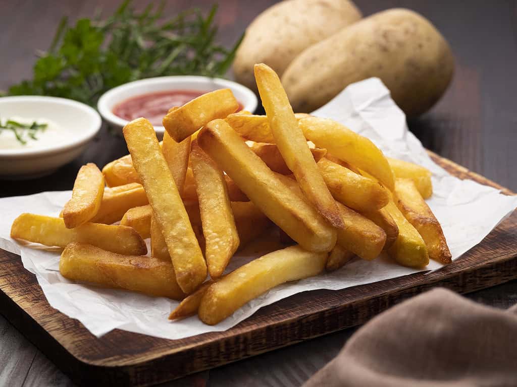Pomme de terre Agata frite air fryer