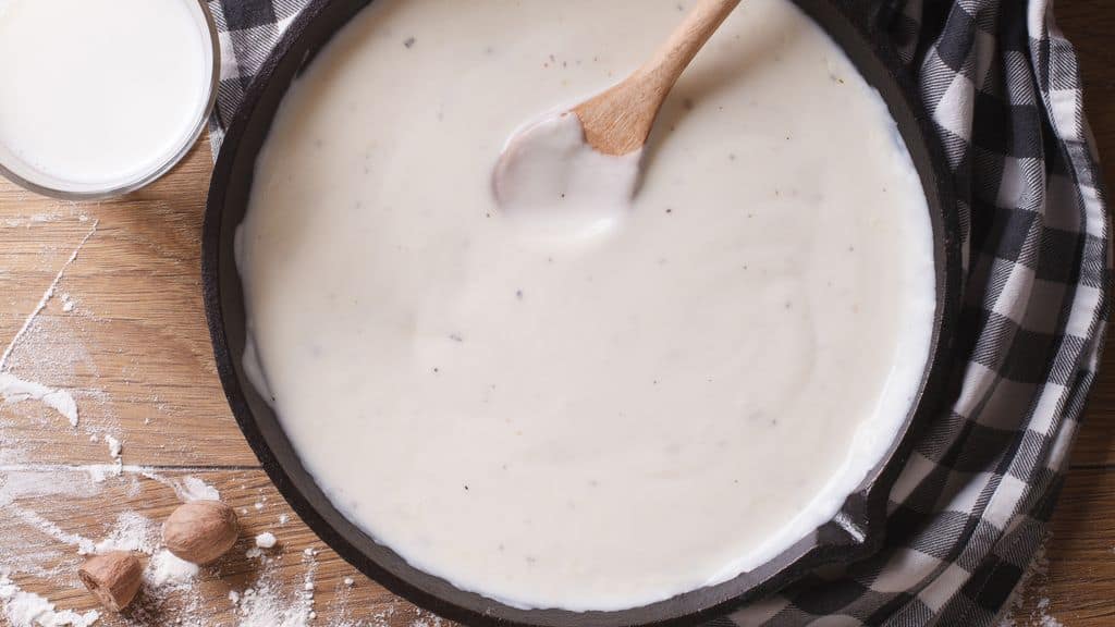 Recette de béchamel au Tupperware tachnique