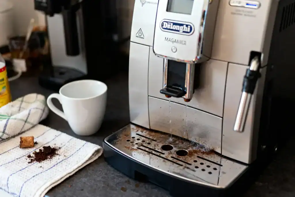 détartrer la DeLonghi Magnifica S nettoyage