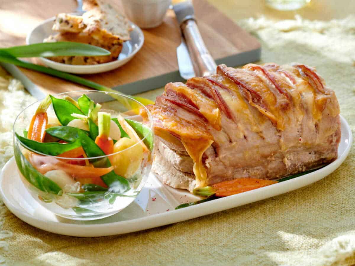 Accompagnement pour rôti de porc Orloff