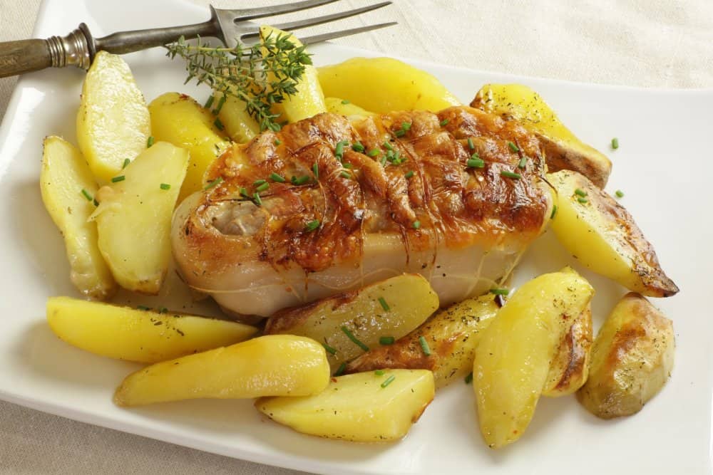 Accompagnement pour rôti de porc Orloff recette