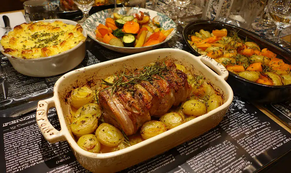 Accompagnement pour rôti de porc Orloff