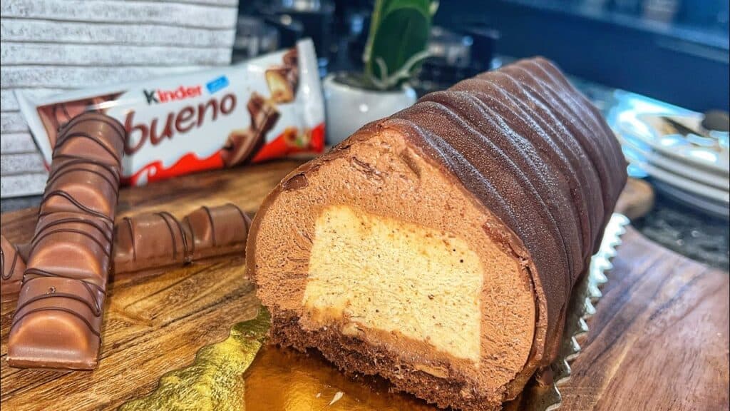 Bûche Kinder Bueno