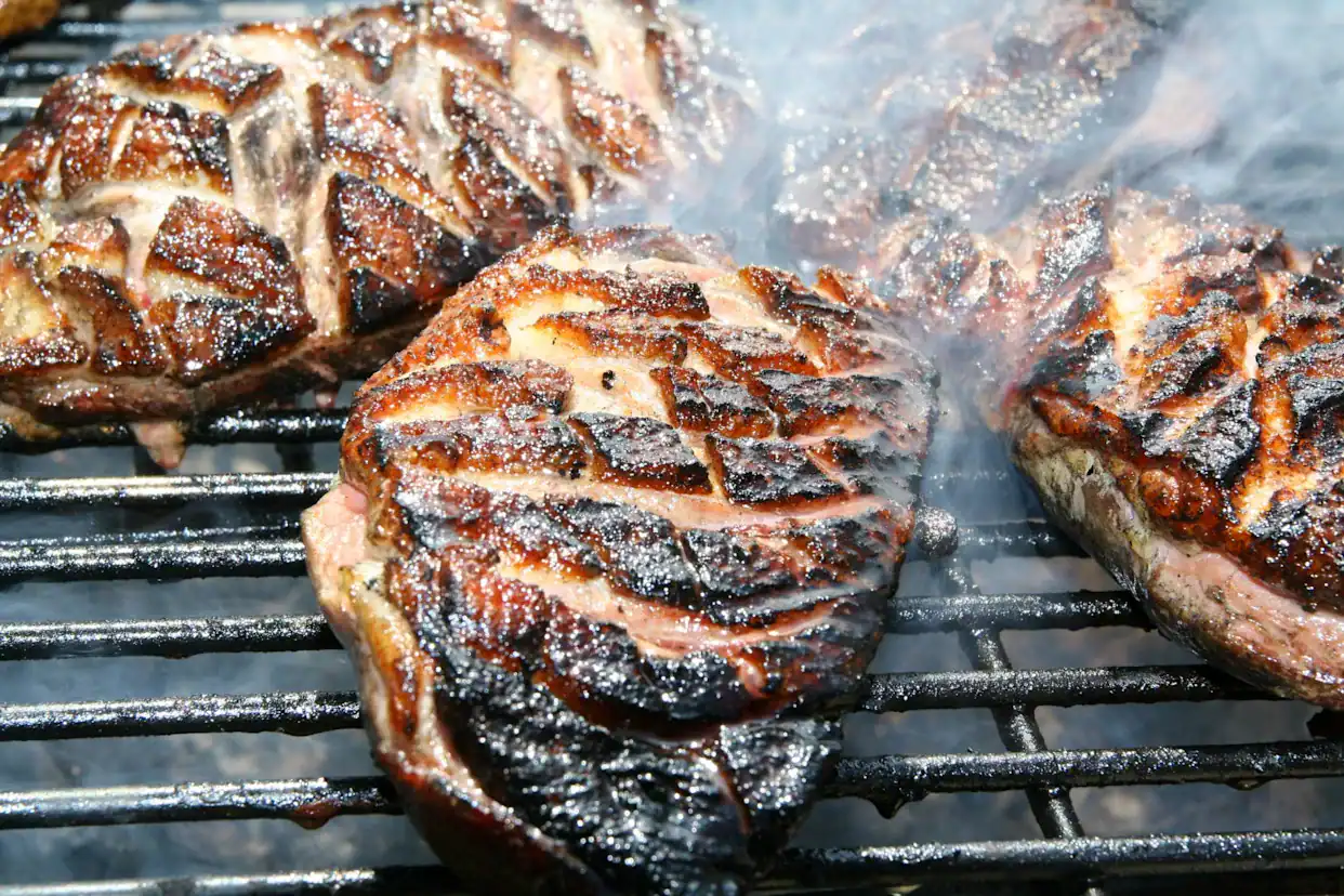 Cuire des magrets au barbecue