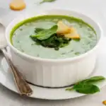 Potage de fanes de radis