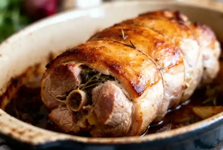 Recette de paupiettes de porc en cocotte au vin blanc