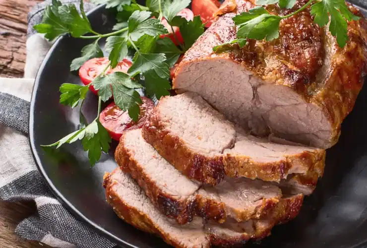 Recette de rôti de porc au air fryer