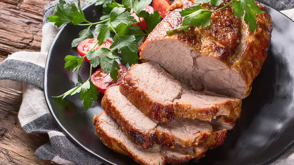 Recette de rôti de porc au air fryer