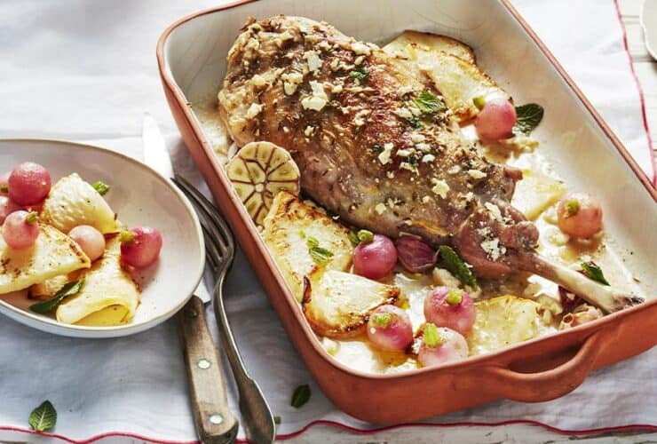 Recette du chevreau au four à la portugaise