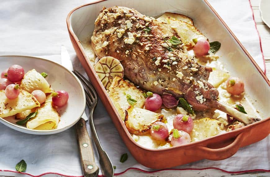 Recette du chevreau au four à la portugaise