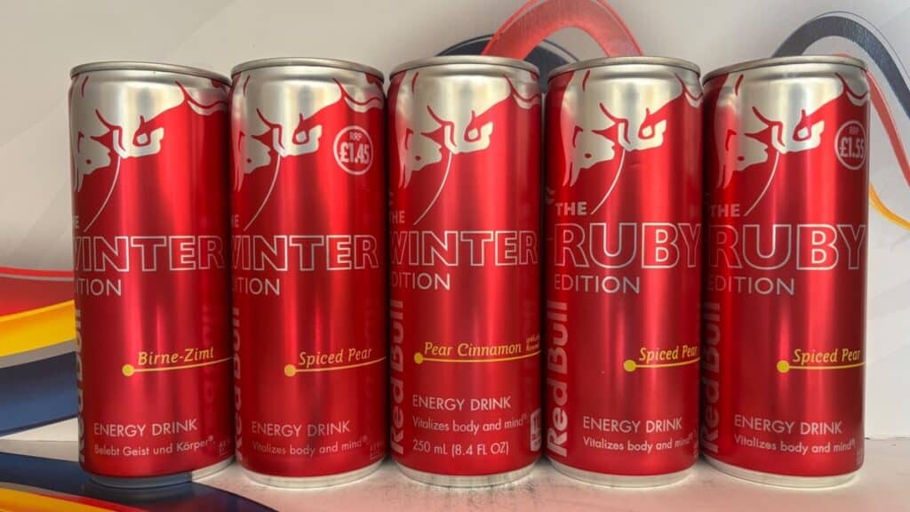 Red Bull rare spiced pear