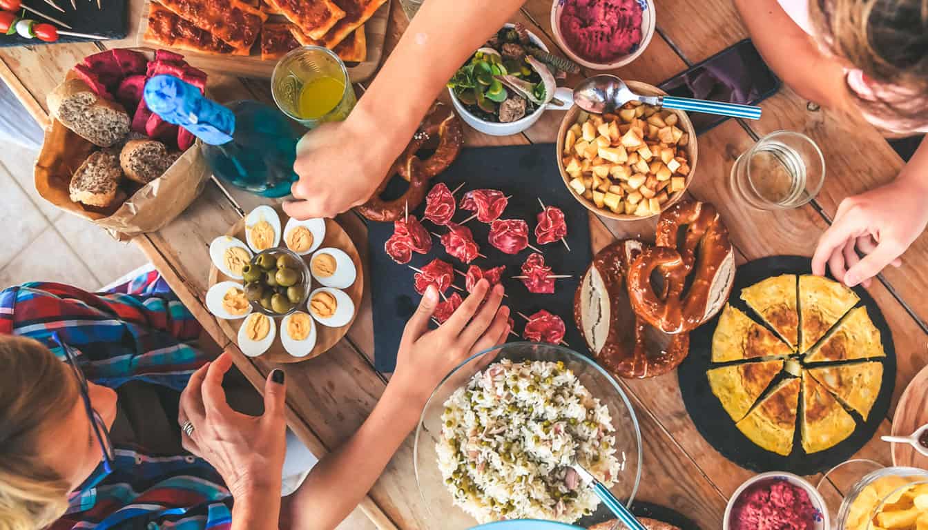 Repas facile pour 20 personnes en été recettes