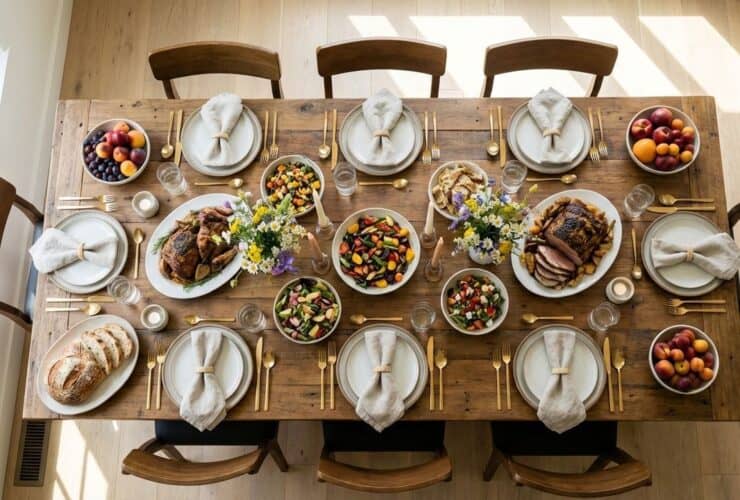 Repas pour 15 personnes à préparer la veille